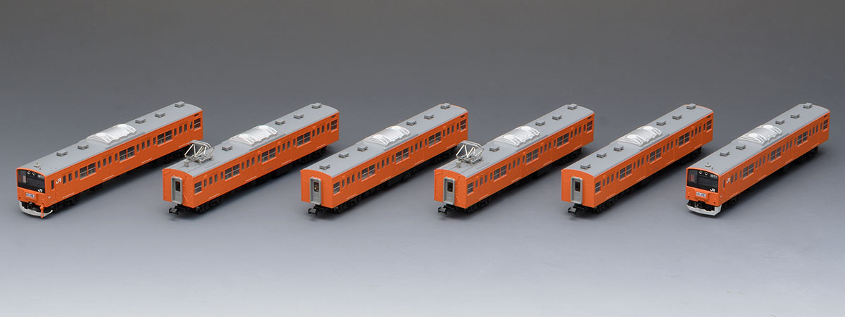 TOMIX 98843 JR 201系通勤電車(JR西日本30N更新車・オレンジ)セット