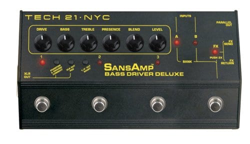 Tech 21 SansAmp Bass Driver Deluxe - Tonebox.com