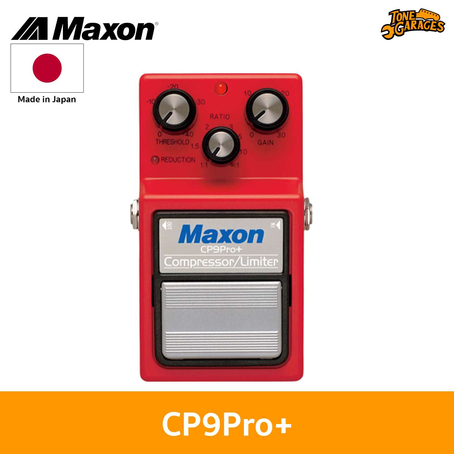 Maxon CP-9 Pro Plus Compressor/Limiter Effect – Tone Garages