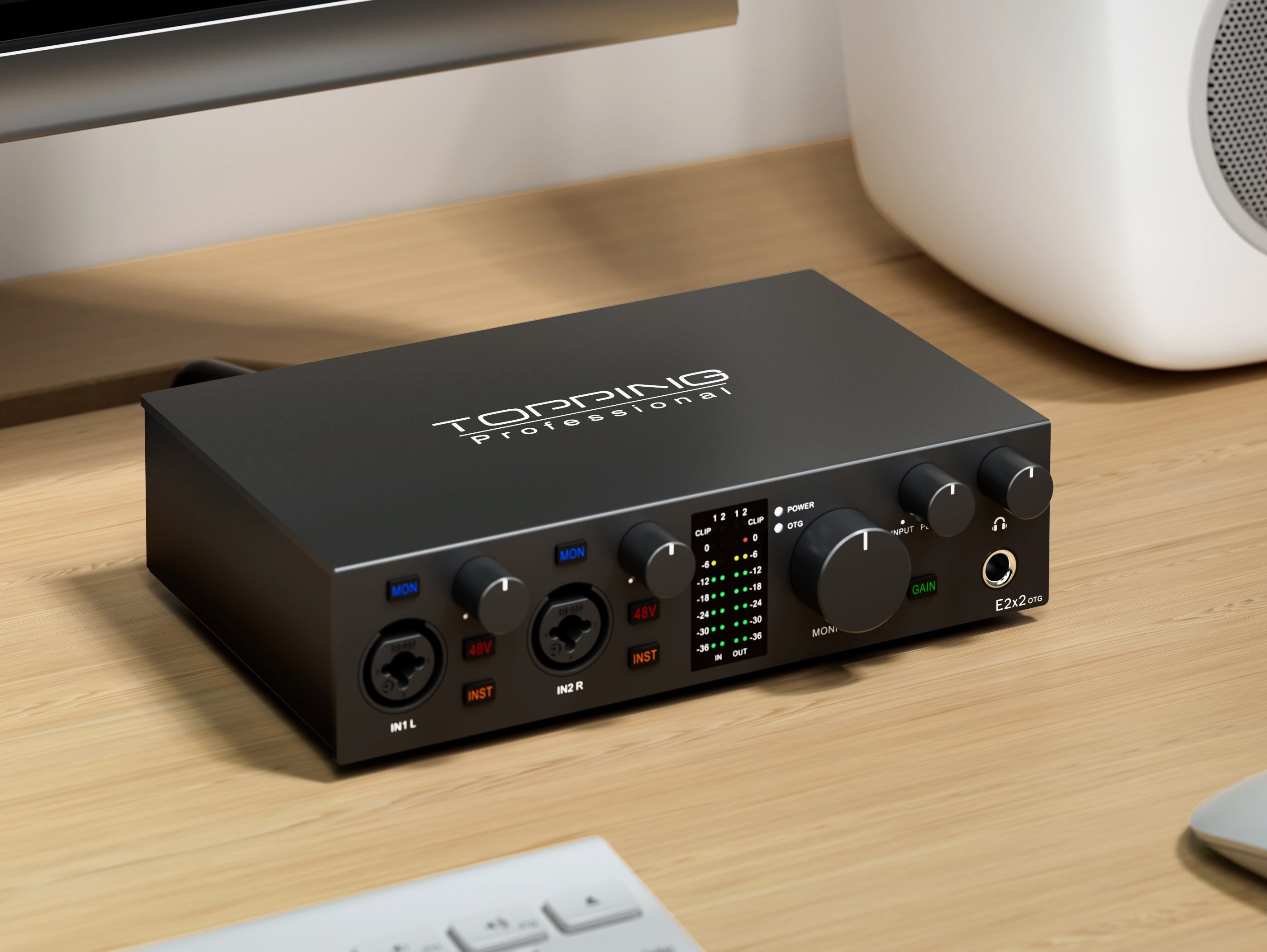 TOPPING E2X2 OTG USB Audio Interface