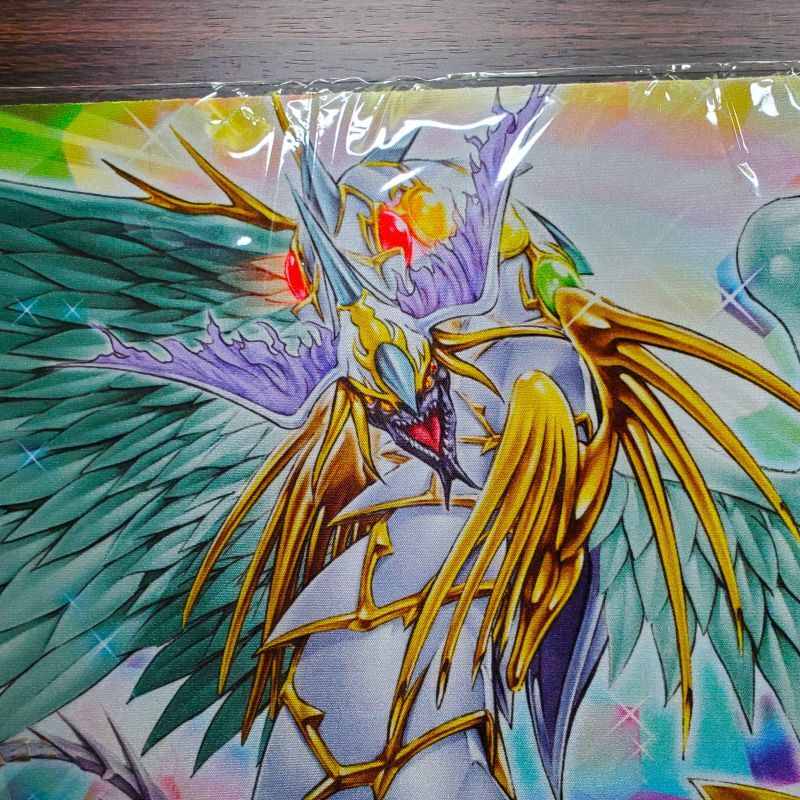 遊戯王 究極宝玉神 レインボードラゴン 公式 プレイマット、スリーブ