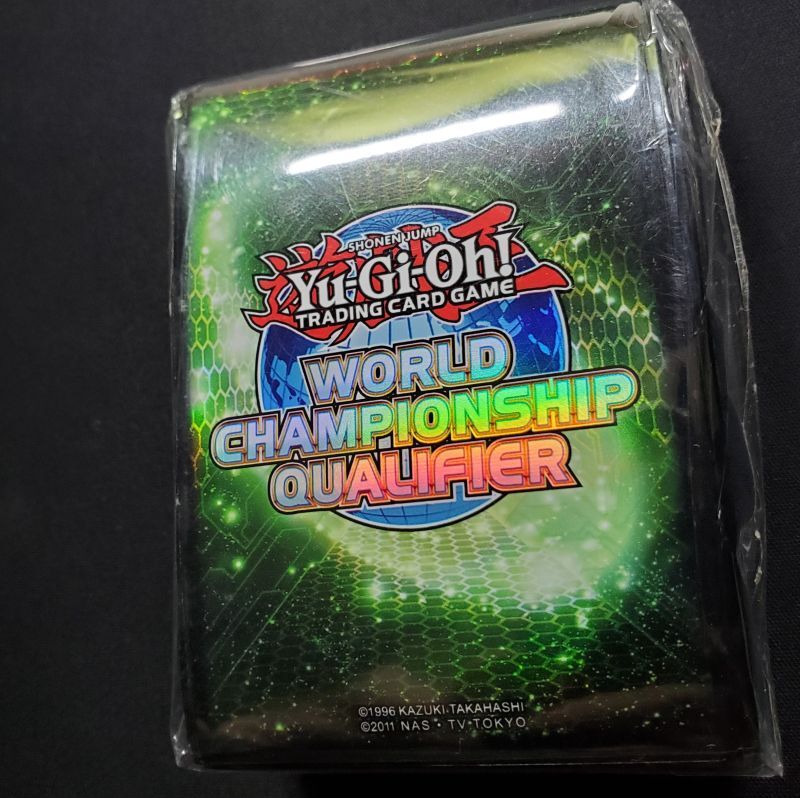 遊戯王 スリーブ WCQ 緑 グリーン 2013 未開封 値下げ可能 遊戯王