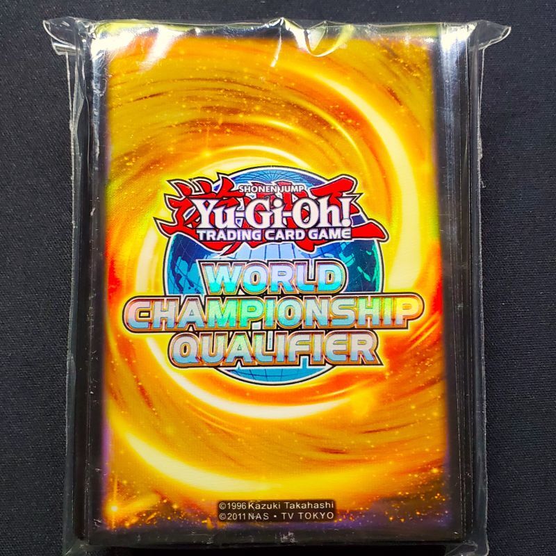 遊戯王 スリーブ WCQ 2022 ブラック 未開封 1☆ 遊戯王 スリーブ WCQ
