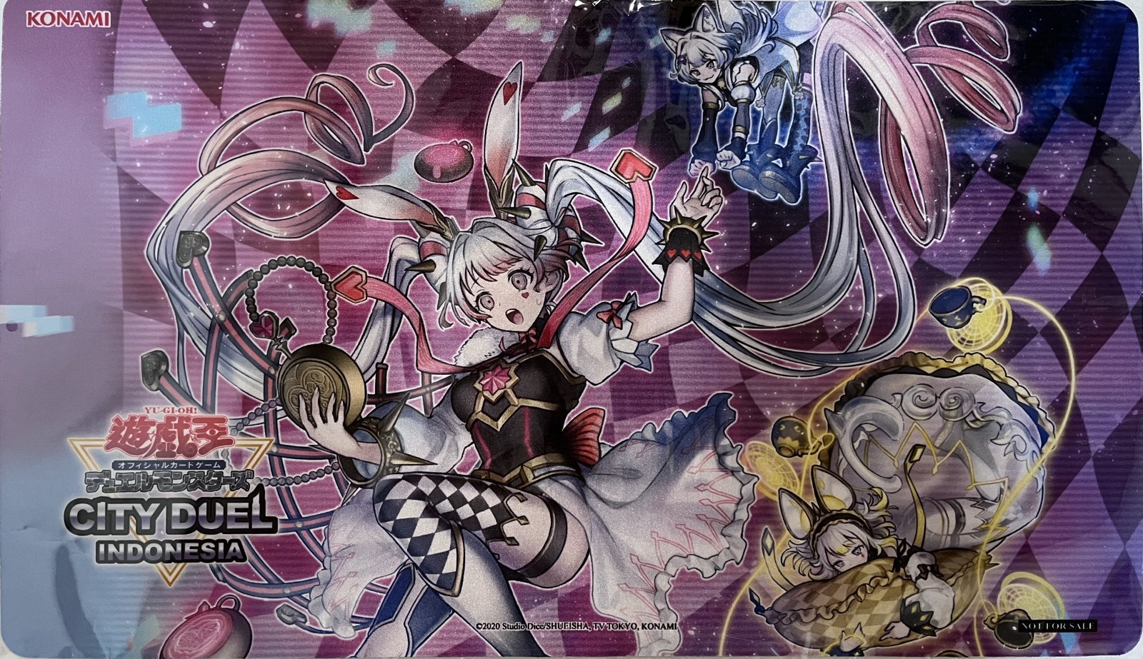 未開封】遊戯王 プレイマット 2018 選考会 パラディオン 遊戯王 プレイ