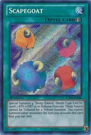 スケープゴート EU版 英語 英語版 RP 遊戯王 スケープゴート レリーフ