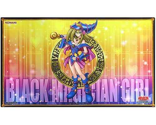 遊戯王 竜騎士ブラックマジシャンガール プレイマット 遊戯王 プレイ