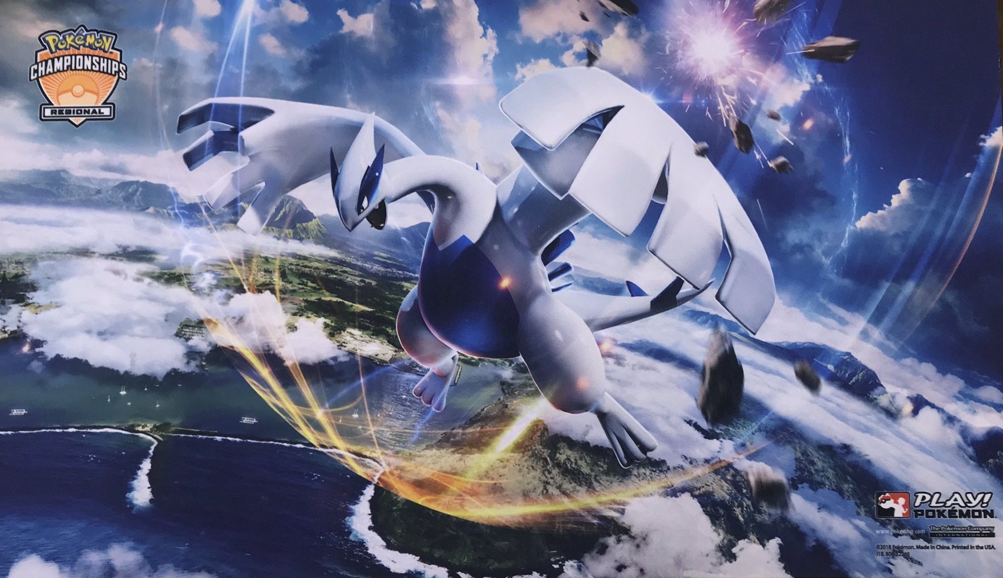 ホウオウ ルギア プレイマット 海外限定 2010 HGSS ポケモンカード