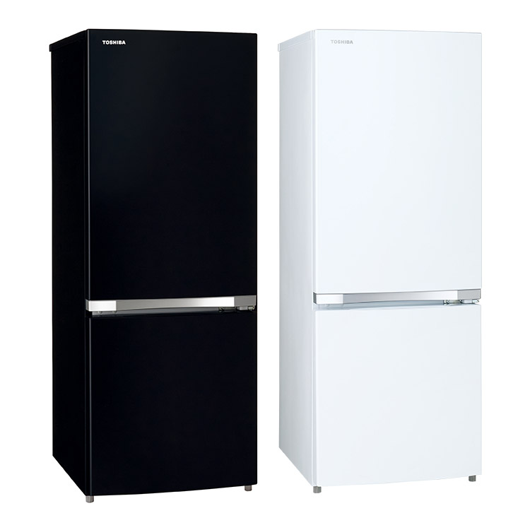 2ドア冷蔵庫 153L 2018年製 100Lクラス GR-M15BS(K) TOSHIBA 札幌市北