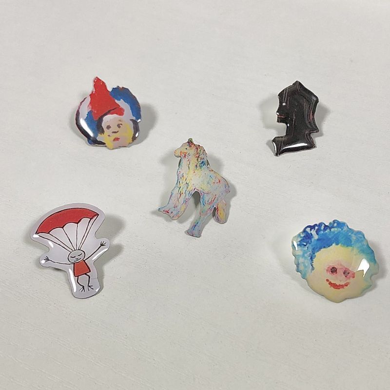 寒山百得」展 ピンバッジ - 横尾忠則オンラインショップ