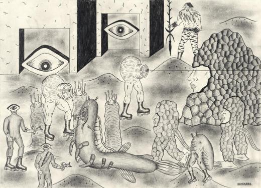 レモンスカッシュ(4)Lemon Squash (4)|草間彌生Yayoi Kusama