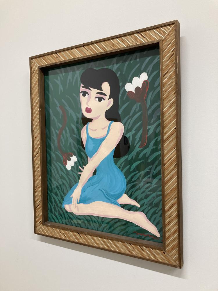 中村桃子 原画 25号 一点もの unique 中村桃子原画25号 一点ものunique