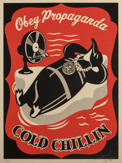 Cold Chillin (Red)Cold Chillin (Red)|シェパード・フェアリー