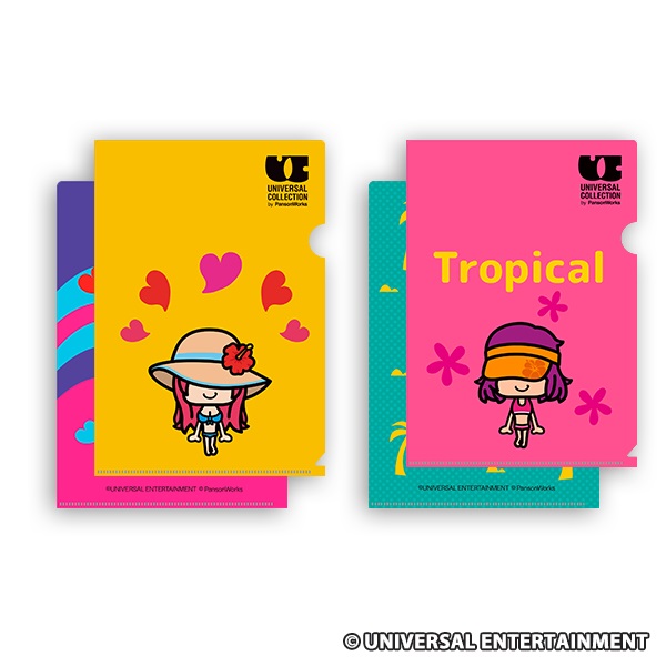 A5クリアファイル(沖ドキ！カナちゃん/ハナちゃん) | ぱちキャラ