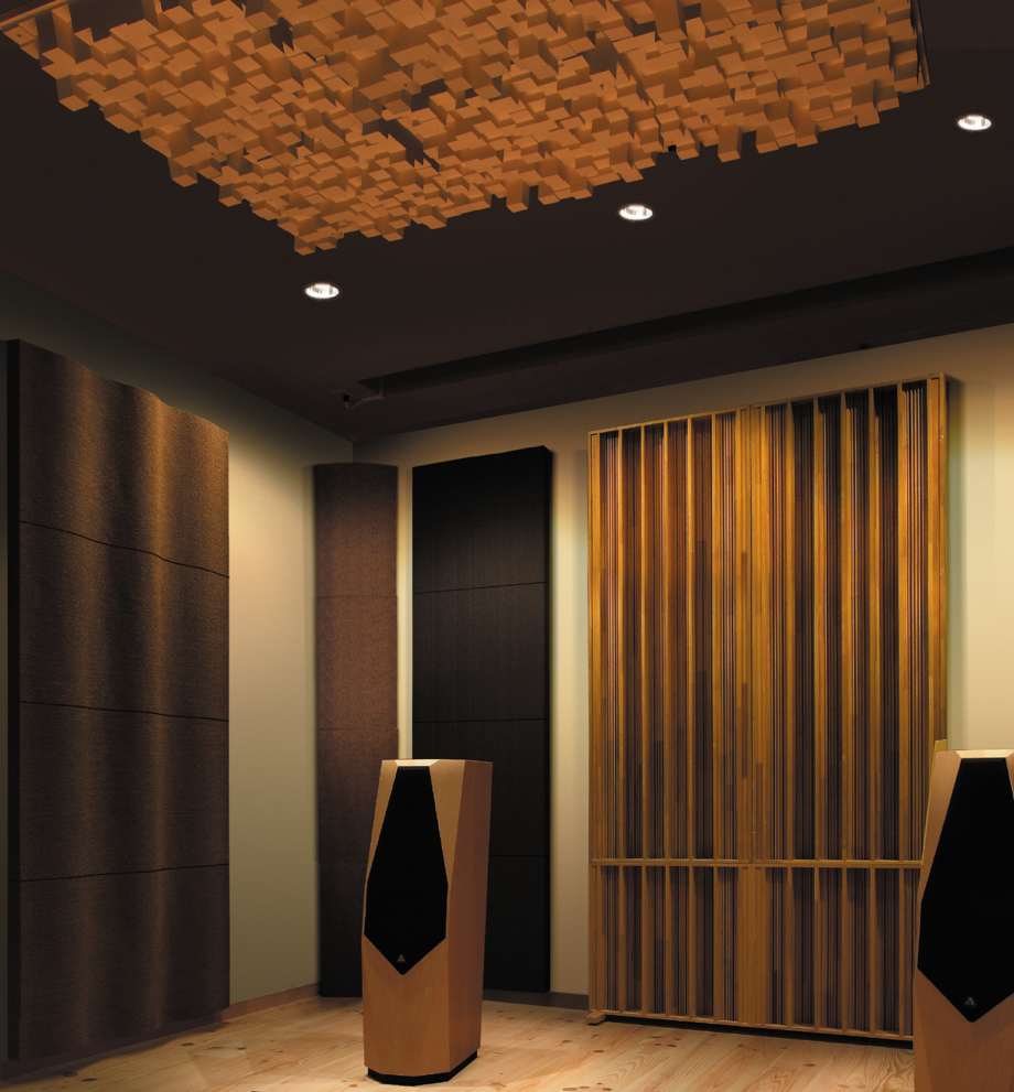 部屋の音響を劇的に改善！音響パネル 拡散パネル ルームチューニング