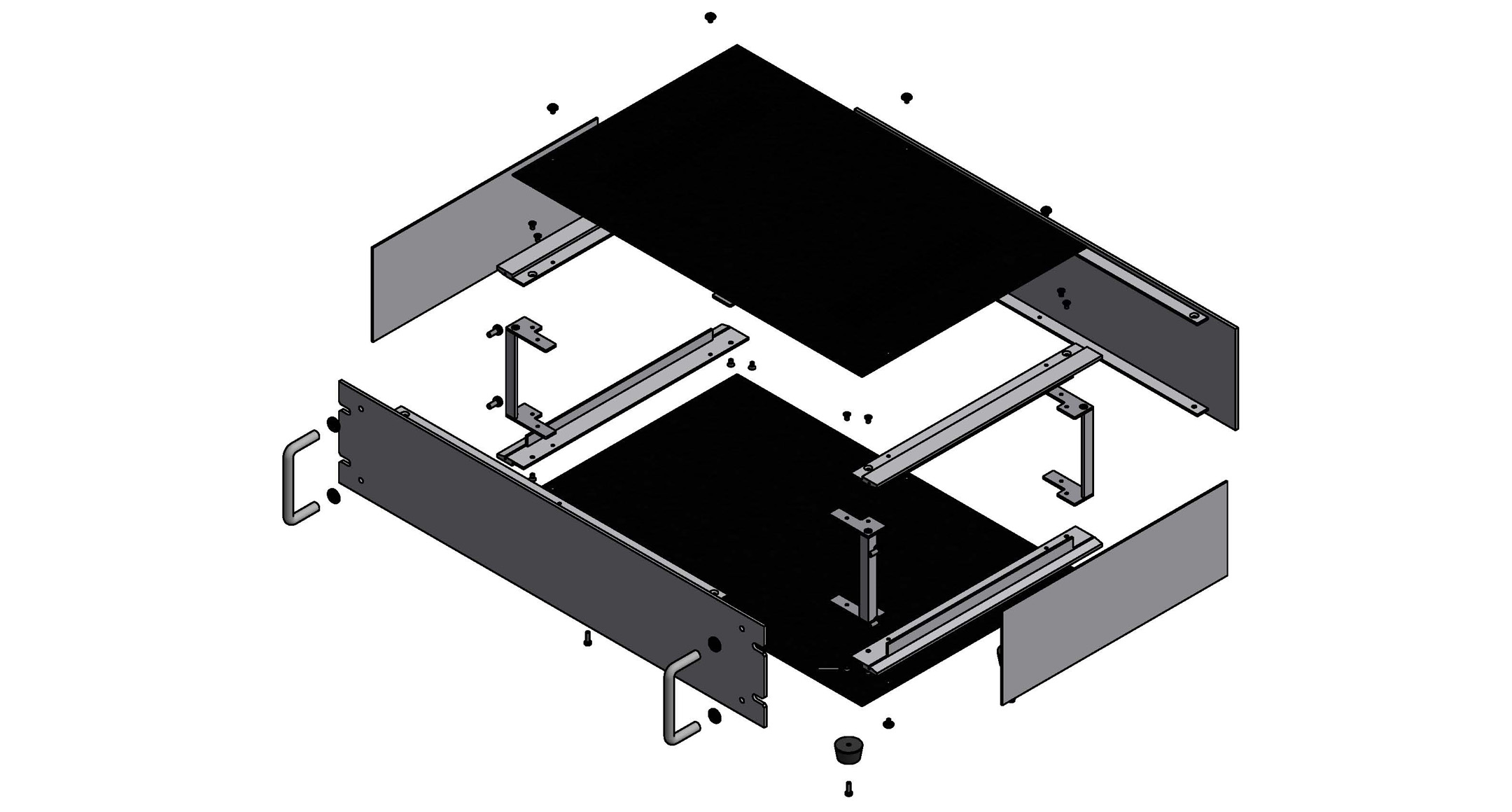 取手付JISラックケース JRHシリーズ | 製品情報 | タカチ電機工業