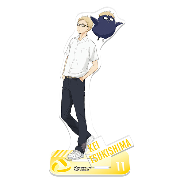 ハイキュー 月島蛍 月島 中国 アクリルコロッタ アクリルブロック アクスタ