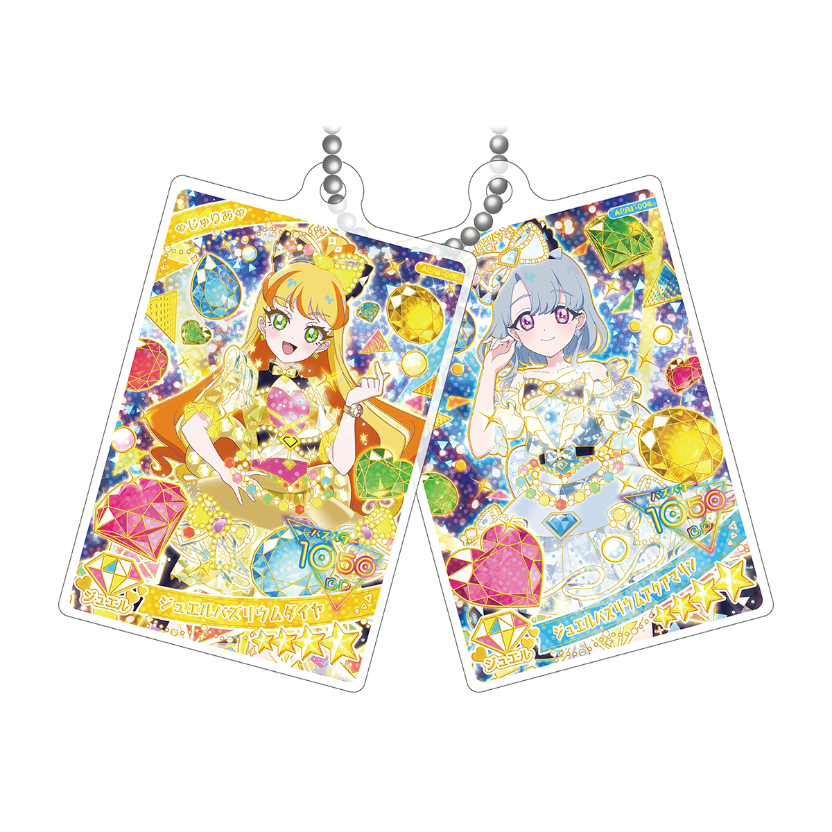 ひみつのアイプリ アクリルカードキーホルダー バズリウムコレクション