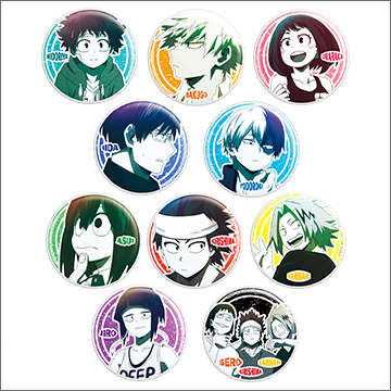 僕のヒーローアカデミア ヒーロー缶バッジ6｜商品情報｜タカラトミーアーツ