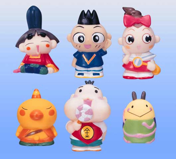 おじゃる丸 ソフビ製指人形スペシャル｜商品情報｜タカラトミーアーツ