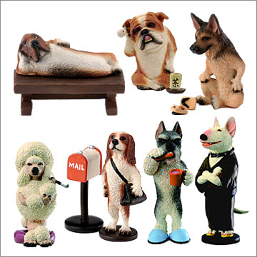 朝隈俊男コレクション 犬の留守番 ブルテリア フィギュア 希少 YUJIN