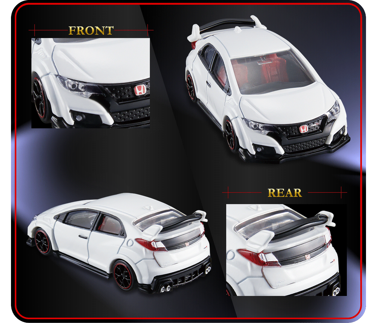 44 ホンダ シビック タイプR (FK2)｜トミカプレミアム｜tomica