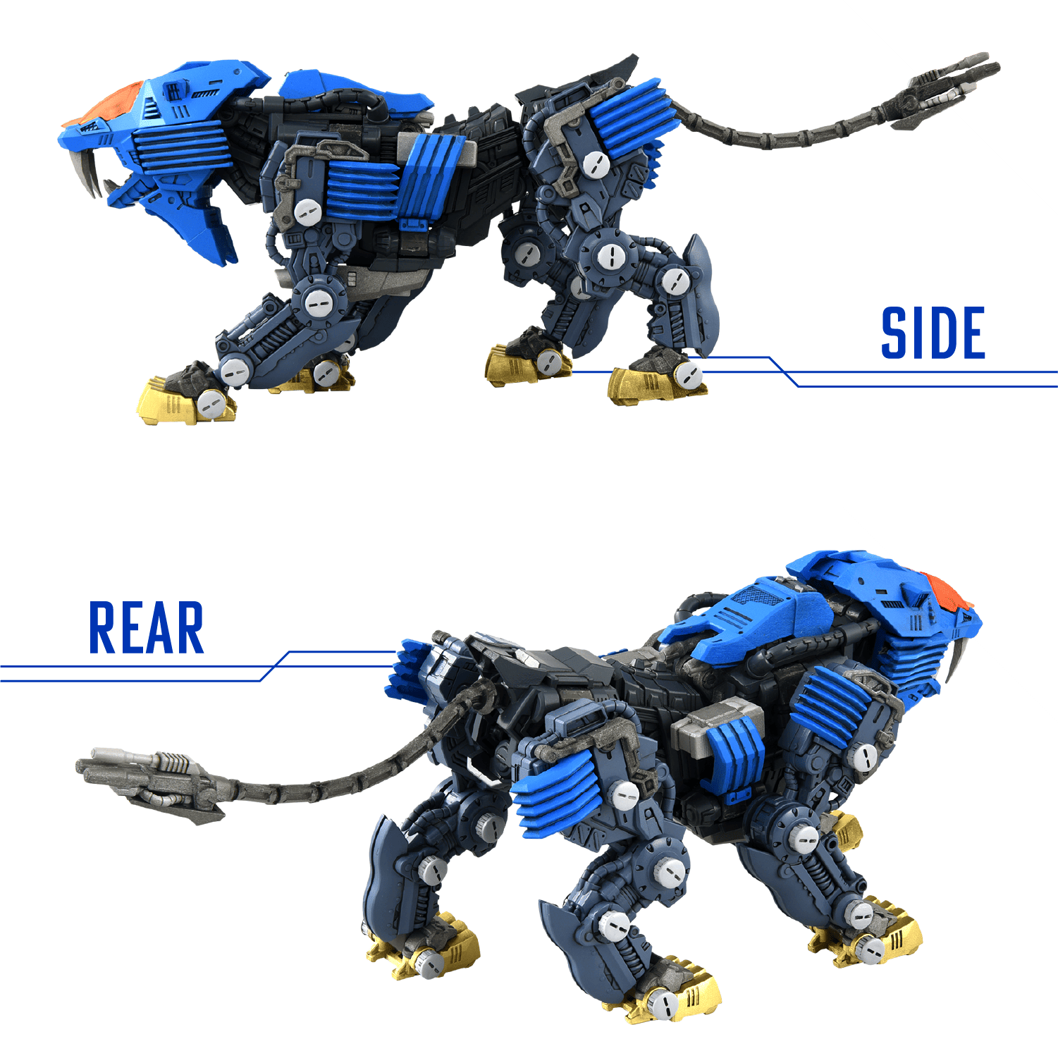 ゾイドマスターピース MPZ-01シールドライガー MPZ-02セイバータイガー