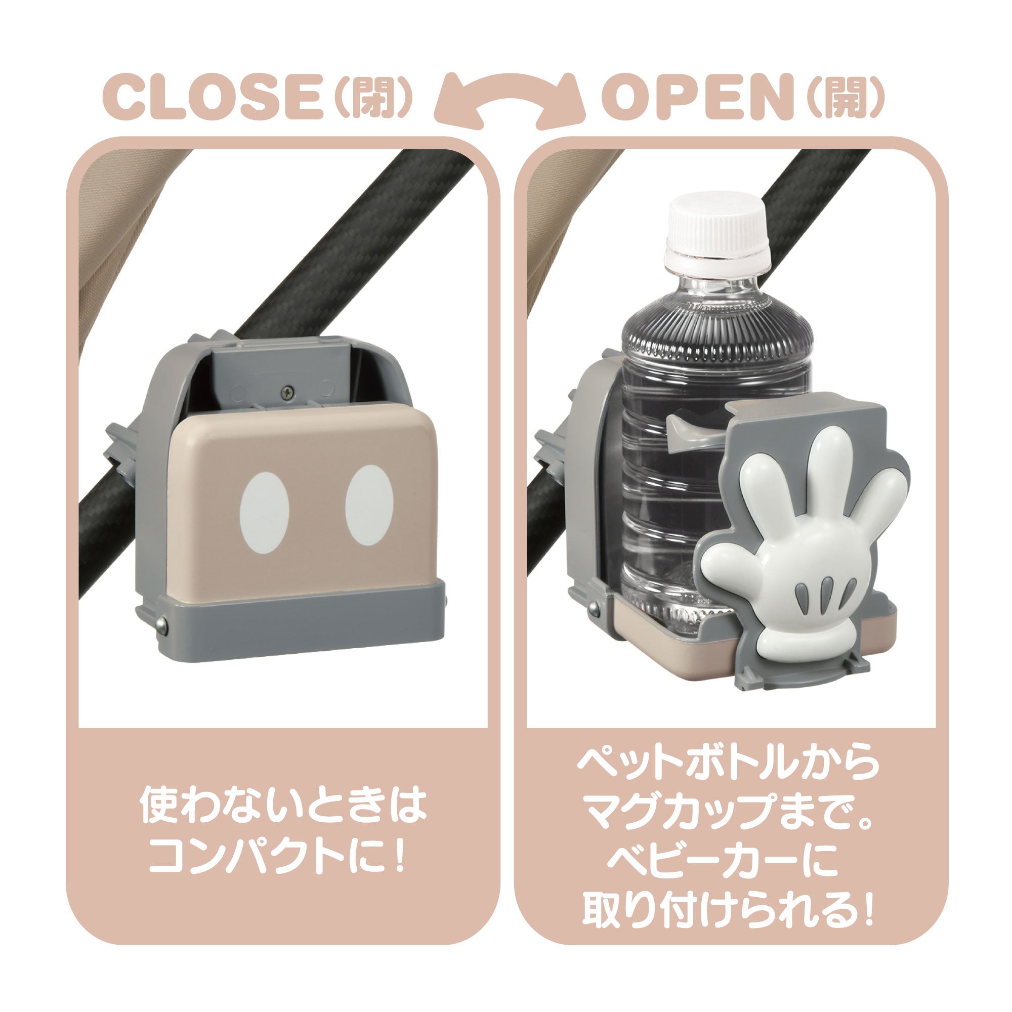 美品AIRBUDDY ペットカート ラージ ツイルモカ バッグドリンクホルダー