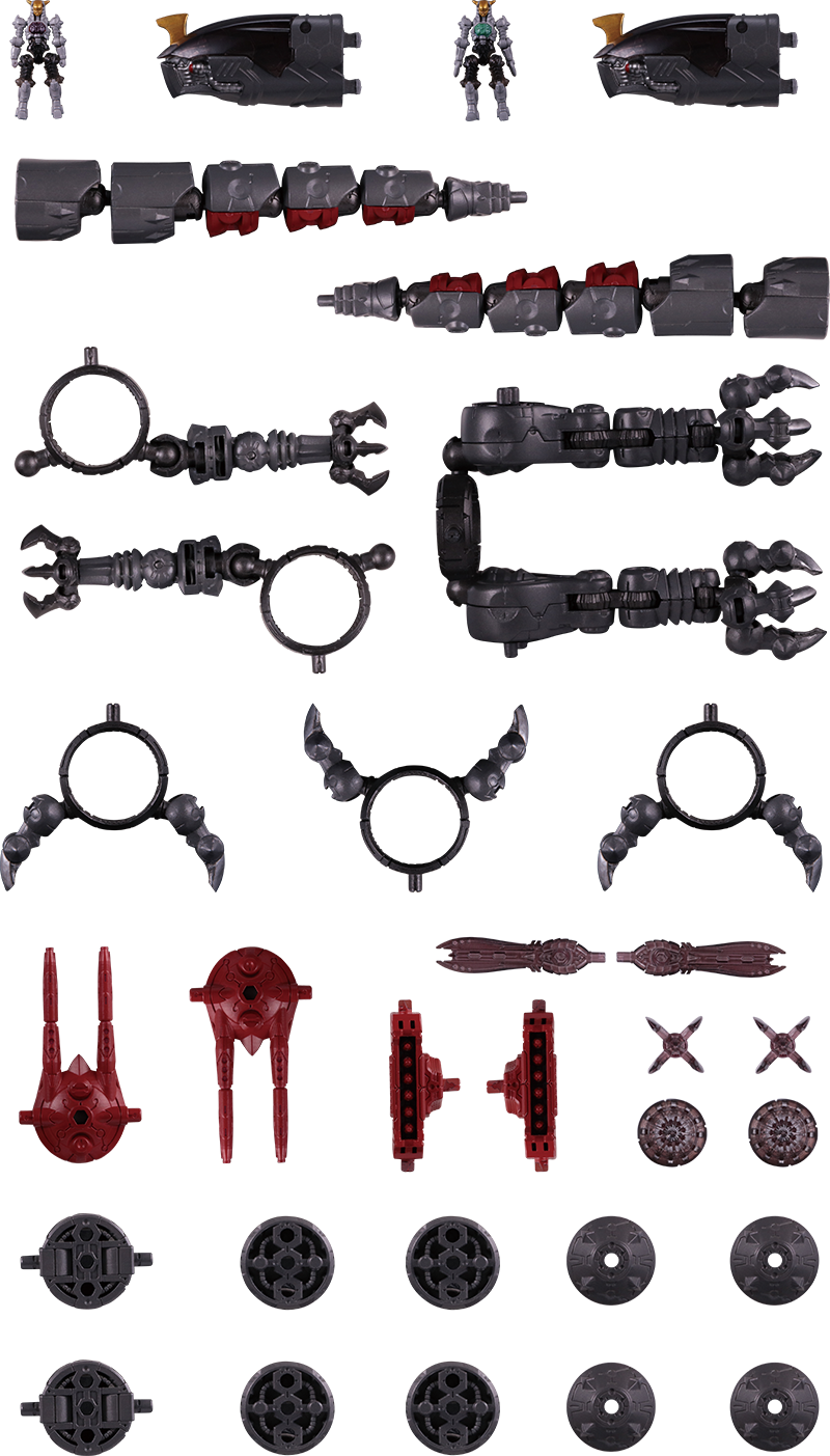 ワルダーマシンシリーズ ワルダレイダー “ラプトヘッド” ＜ダーク