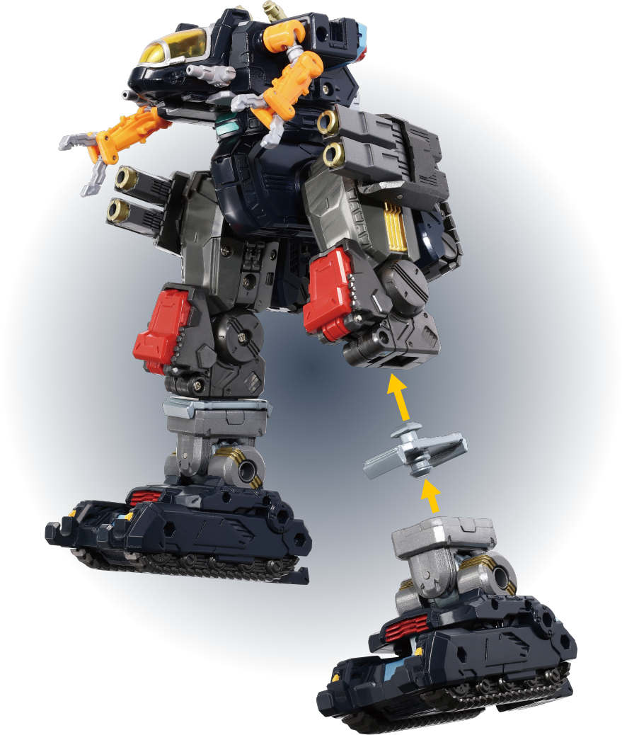 ダイアクロン DA-80 ビッグパワードGV ヴァースキャリバー タカラトミー DA-80 ビッグパワードGV<ヴァースキャリバー>｜プロダクト