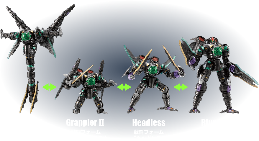 ダイアクロン DA-87 ワルダレギオン<リッパー/ダークカソードタイプ> ダイアクロン DA-87 ワルダレギオン〈リッパー/ダークカソードタイプ