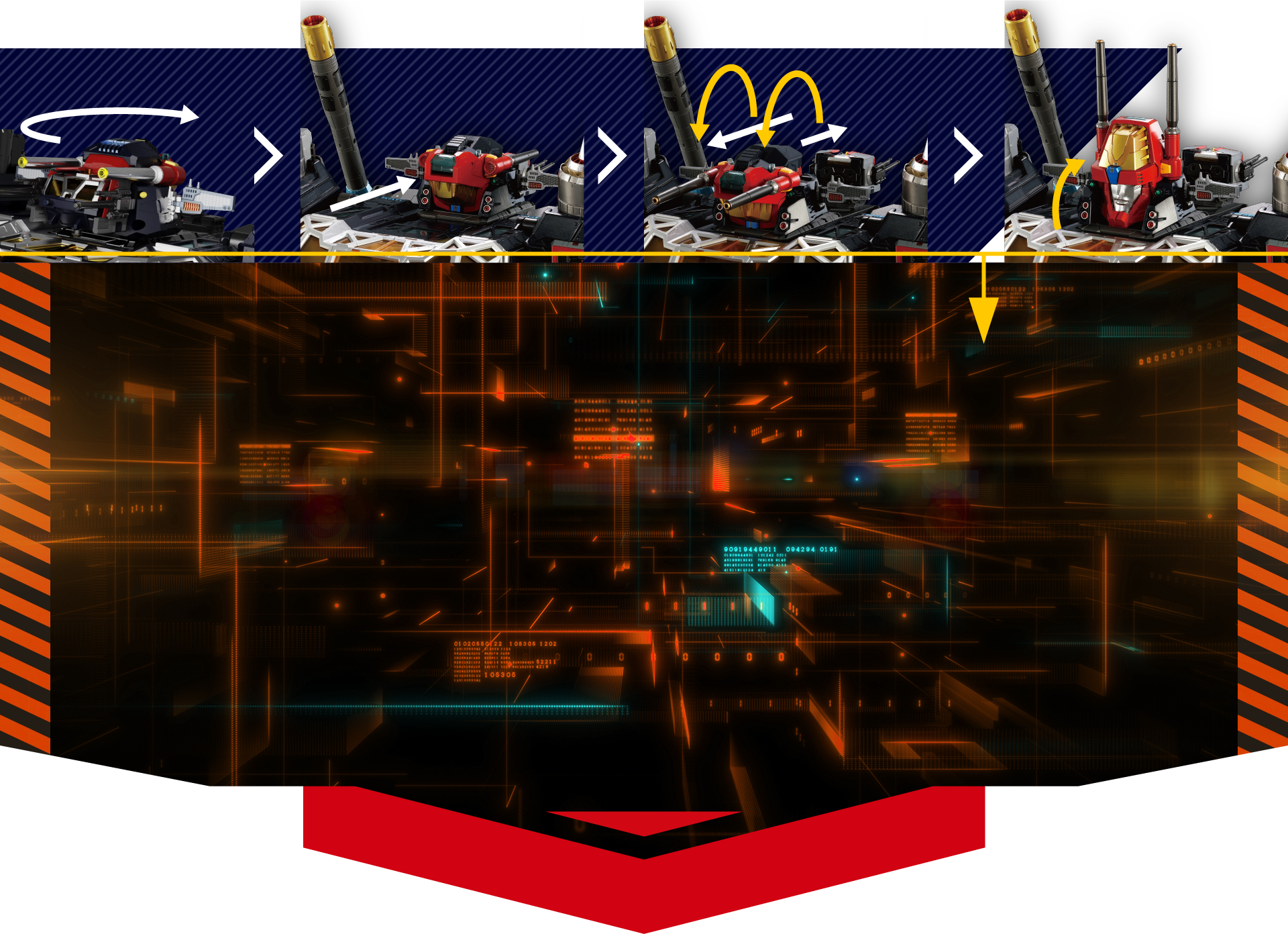 DA-100 ロボットベース:空中機動要塞〈クラウドアクロス〉｜ロボット