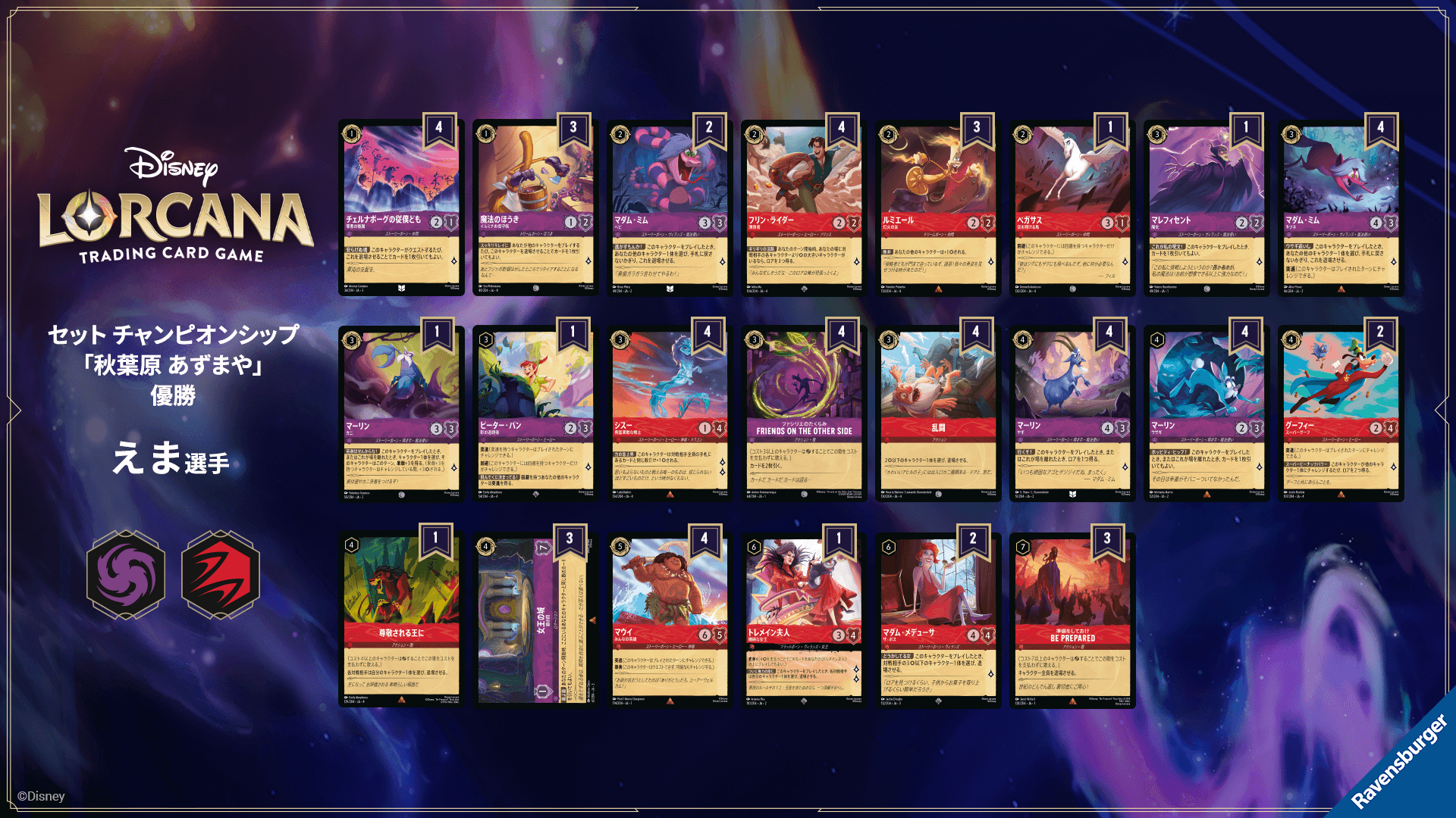 ロルカナ 環境デッキ 構築済み 赤紫 調整パーツ付き foilアリ Amazon