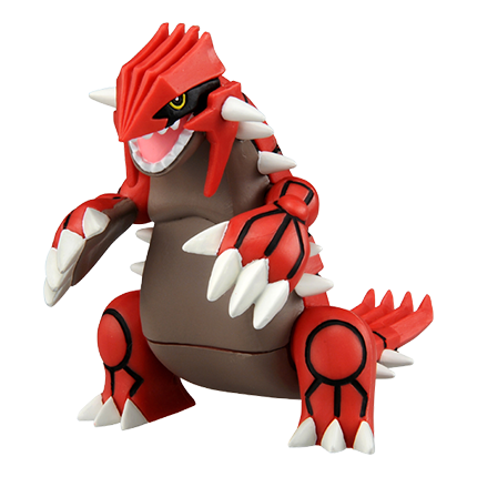 TOMY製 ポケモン モンスターコレクション モンコレ グラードン クリア