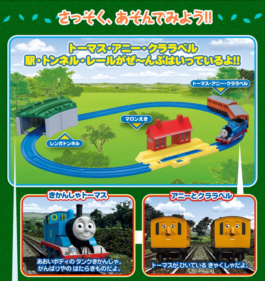 機関車トーマス/新幹線 プラレール セット ミニカー セット トーマス