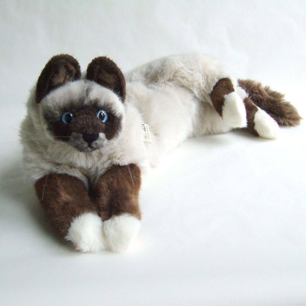 ケーセン ぬいぐるみ ねそべり猫 ヒマラヤン | 商品詳細 | 高島屋