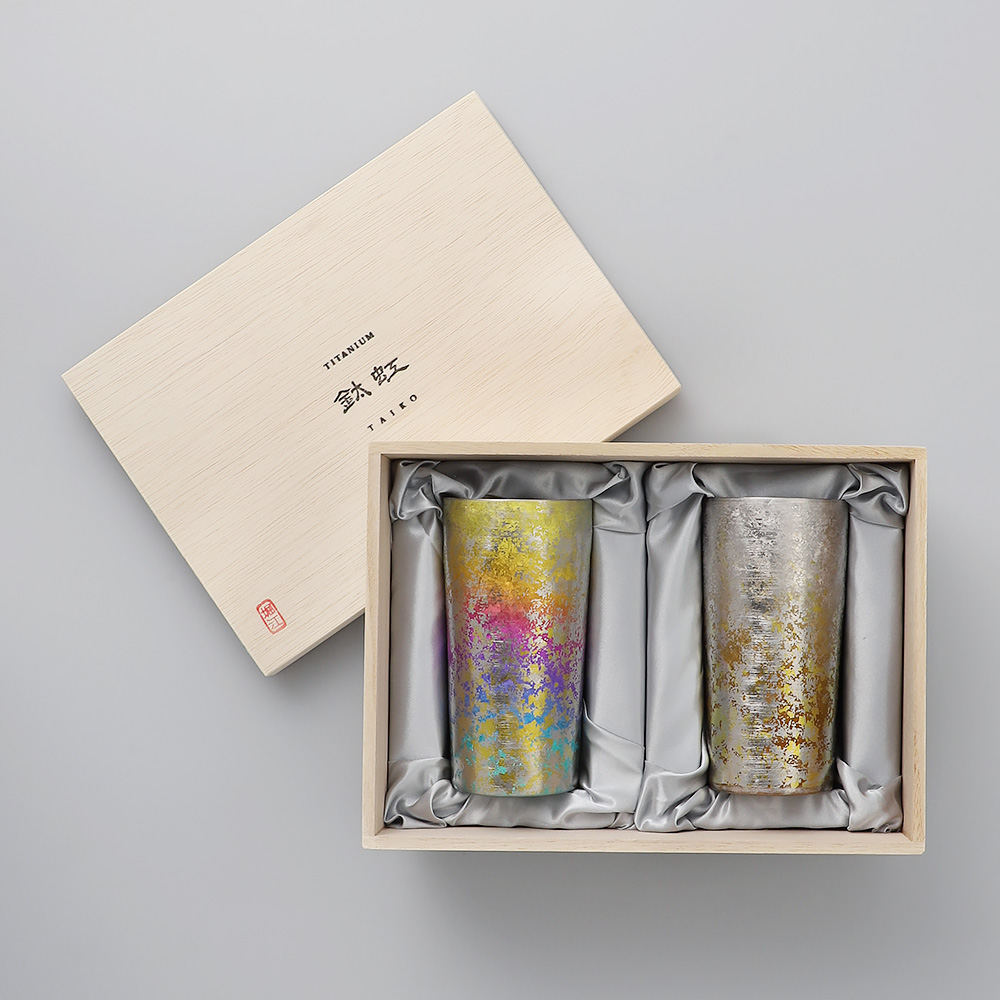 たい虹プレミアムタンブラー シルバー・レインボーペア | 商品詳細