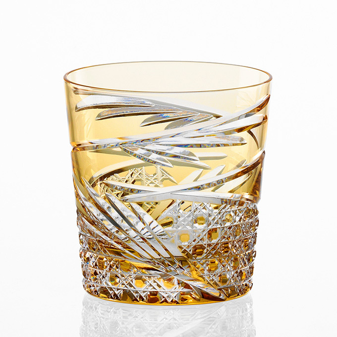 江戸切子 ロックグラス舞 黄 | 商品詳細 | 高島屋オンラインストア