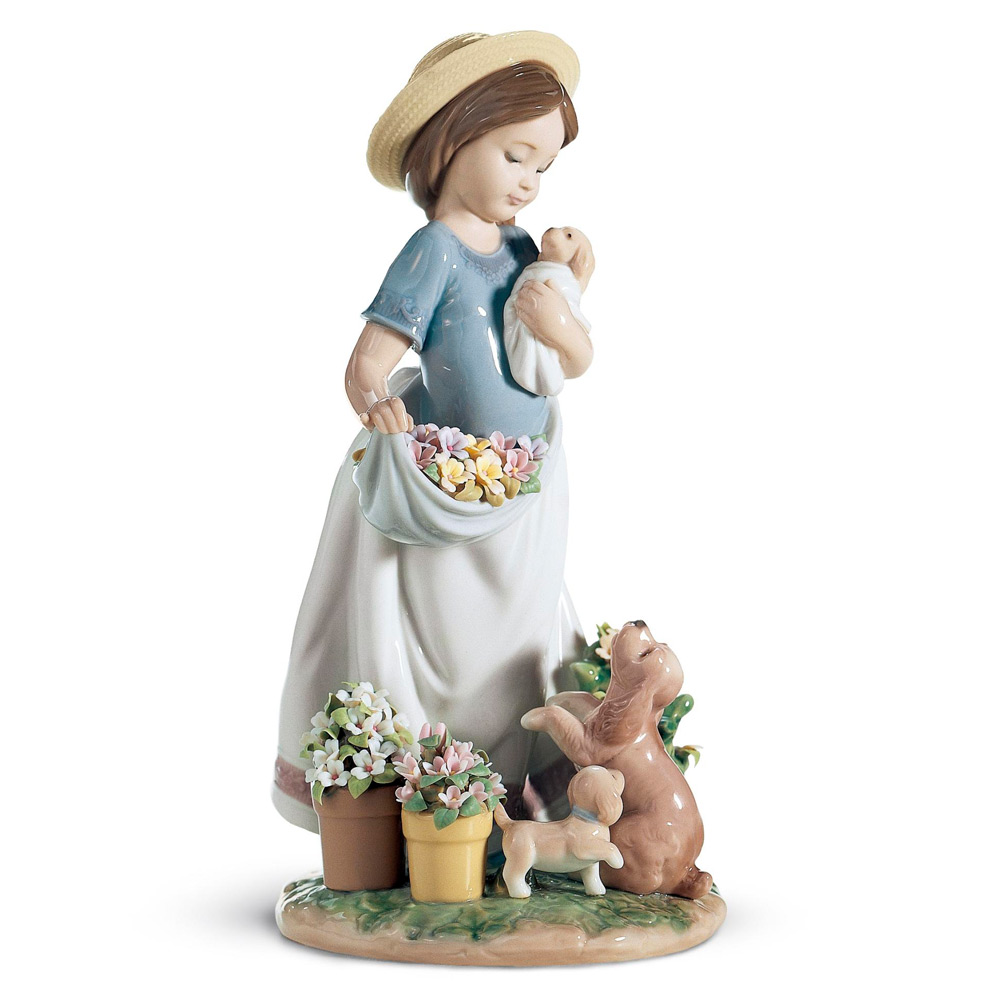 愛品館八千代店】リヤドロ 羊飼いの少女とアヒル 楽天市場】リヤドロ 羊