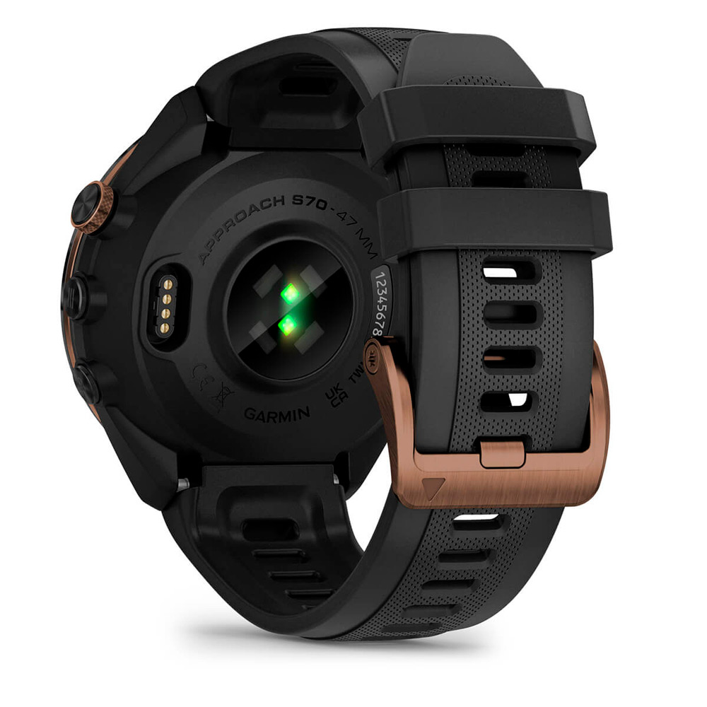Garmin ガーミン Approach S70 47mm ブラック ブロンズ エディション