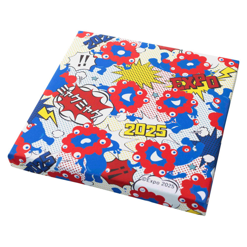 ラブブ 3Dアート 額付き ポップアート キャラクター印刷キャンバス ②