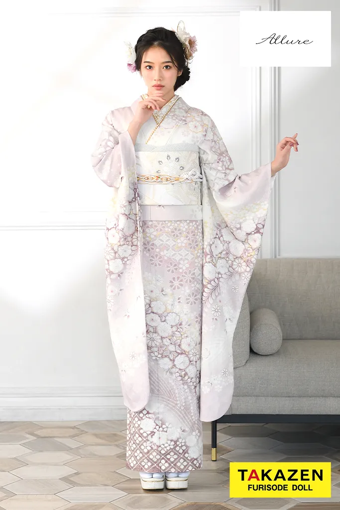 売れ筋 振袖 豪華 銀通し 刺繍 金彩 身丈170cm 振袖 豪華 銀通し 金彩