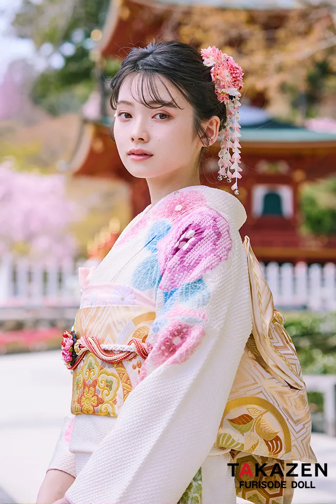 藤娘“きぬたや”の総絞りの振袖がネットでレンタルできちゃう👀🔥｜成