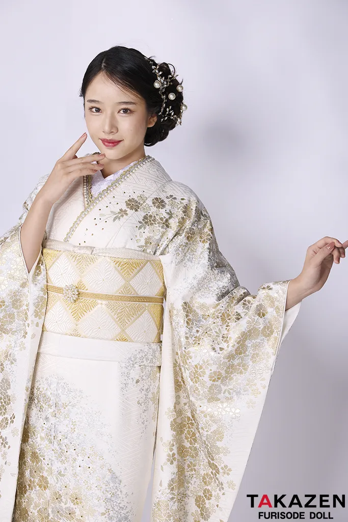 振袖 金駒 金彩 紋意匠 和モダン 宝尽くし 正絹 S150 【公式通販】