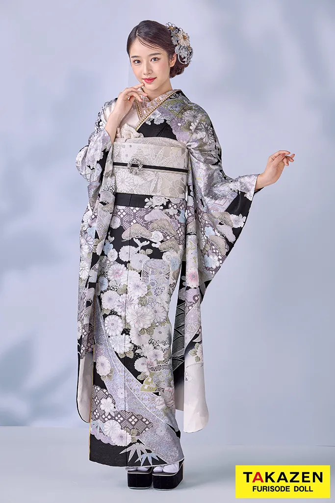 総刺繍貴賓溢れる全て正絹豪華なお振袖 全て新品または未使用25点完全