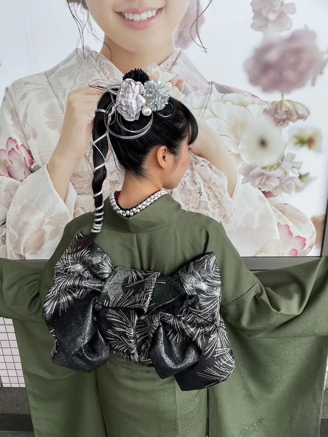 つくり帯帯振袖着物成人式 二部式 作り帯 振袖 成人式 一点