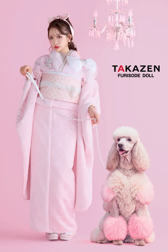 TAKAZENのピンクの振袖について💓｜成人式振袖・卒業式袴レンタル・前