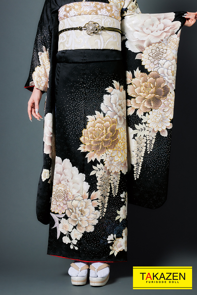 Kazu☆ギャル振袖No.3【身長155㎝〜165㎝の方向け】振袖単品 Kazu