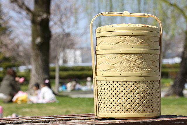 こんな竹弁当箱ははじめて。丸いフォルムの弁当箱｜プレスリリース