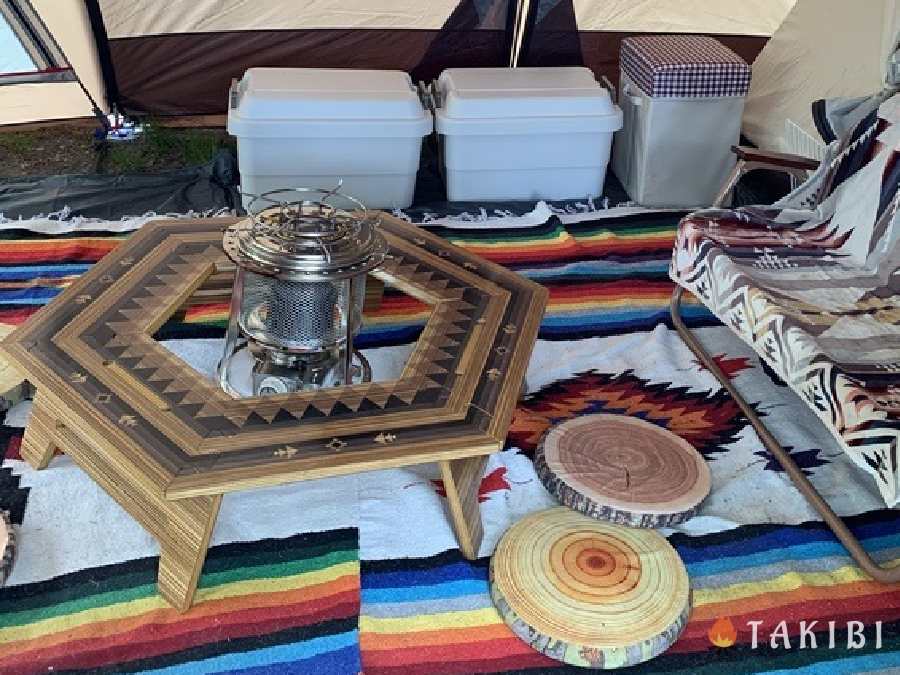 TheArth(ざぁ～ッス)】ヘキサテーブル「しま次郎ンドル」「しま美