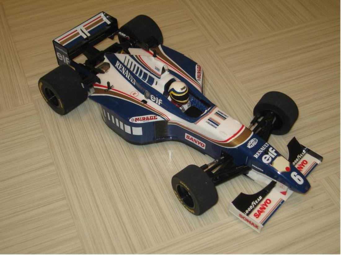58179: Williams-Renault FW18 from Sibrk showroom, Jaques Williams